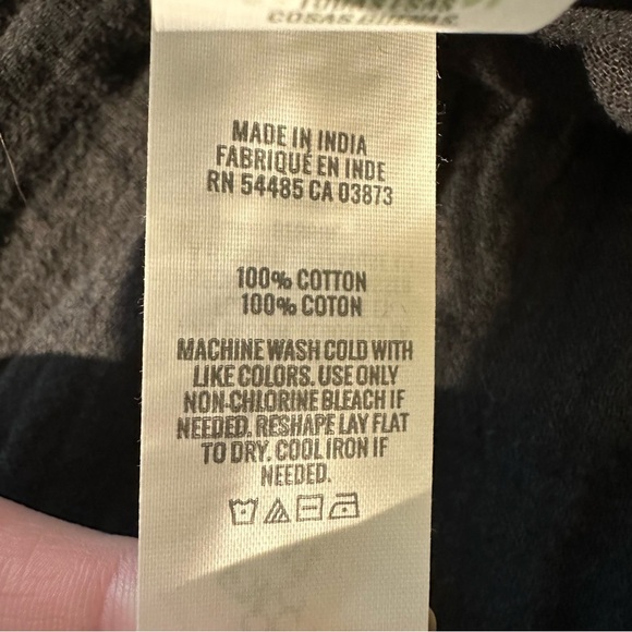 Aerie NWT Pool to Party Tiered Mini Skirt Black Size XL Cotton Gauzy Drawstring - Picture 8 of 8